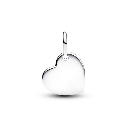 NOVEMBER BIRTHSTONE ENGRAVABLE HEART DANGLE CHARM