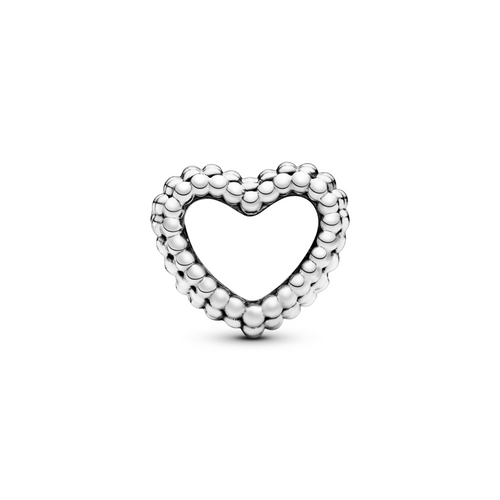 BEADED HEART CHARM
