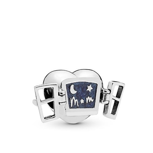 THANKS MUM WINDOW HEART CHARM