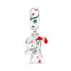 GINGERBREAD MAN DANGLE CHARM