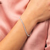 Diamonfire Silver Cubic Zirconia Tennis Bracelet
