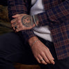Fred Bennett Gents Stainless Steel Fine Curb Bracelet B5412