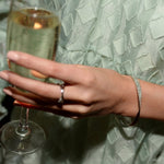 Hot Diamonds Silver Quest Twist Bangle DC168