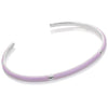 Hot Diamonds Tasha Ghouri Lilac Enamel Bangle DC198