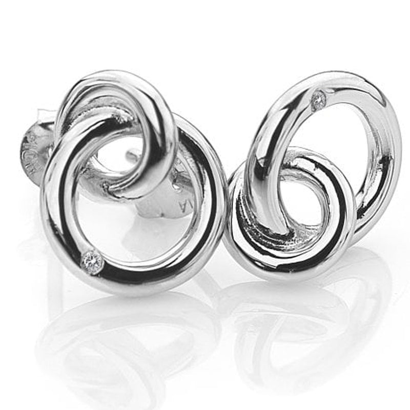 Hot Diamonds Sterling Silver Eternal Earrings DE308