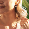 Hot Diamonds Sterling Silver Calm Drop Earrings DE388