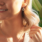 Hot Diamonds Sterling Silver Calm Drop Earrings DE388