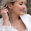 Hot Diamonds Sterling Silver Enchanting Encased Stud Earrings DE548