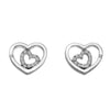 Hot Diamonds Sterling Silver Enchanting Encased Stud Earrings DE548