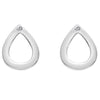 Hot Diamonds Silver Amulet Teardrop Earrings DE615