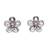 Hot Diamonds Sterling Silver Forget Me Not Stud Earrings DE618