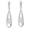 Hot Diamonds Silver Quest Teardrop Earrings DE648