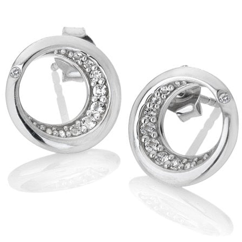 Hot Diamonds Silver Celestial Stud Earrings DE686