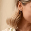 Hot Diamonds Silver Amulets Infinity Earrings DE710