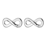 Hot Diamonds Silver Amulets Infinity Earrings DE710