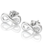Hot Diamonds Silver Amulets Infinity Earrings DE710