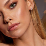 Hot Diamonds Silver White Topaz Solitaire Earrings DE728