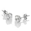 Hot Diamonds Silver White Topaz Solitaire Earrings DE728