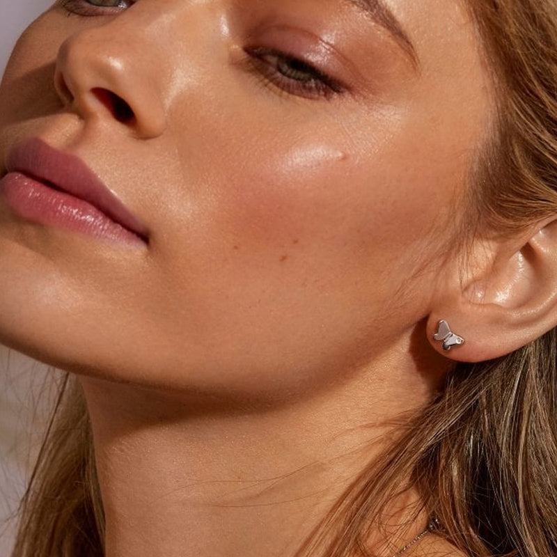 Hot Diamonds Silver Flutter Stud Earrings DE732