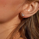 Hot Diamonds Silver Flutter Stud Earrings DE732