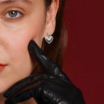 Hot Diamonds Silver Essence Heart Stud Earrings DE820