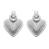 Hot Diamonds Silver Essence Heart Stud Earrings DE820