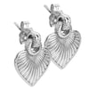 Hot Diamonds Silver Essence Heart Stud Earrings DE820