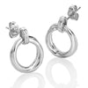 Hot Diamonds Silver Aura Stud Earrings DE824