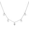 Hot Diamonds Sterling Silver Heart Choker Necklace DN160