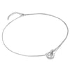 Hot Diamonds Sterling Silver Willow Rope Necklace DN210