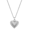 Hot Diamonds Sterling Silver Essence Heart Pendant Necklace DP1029
