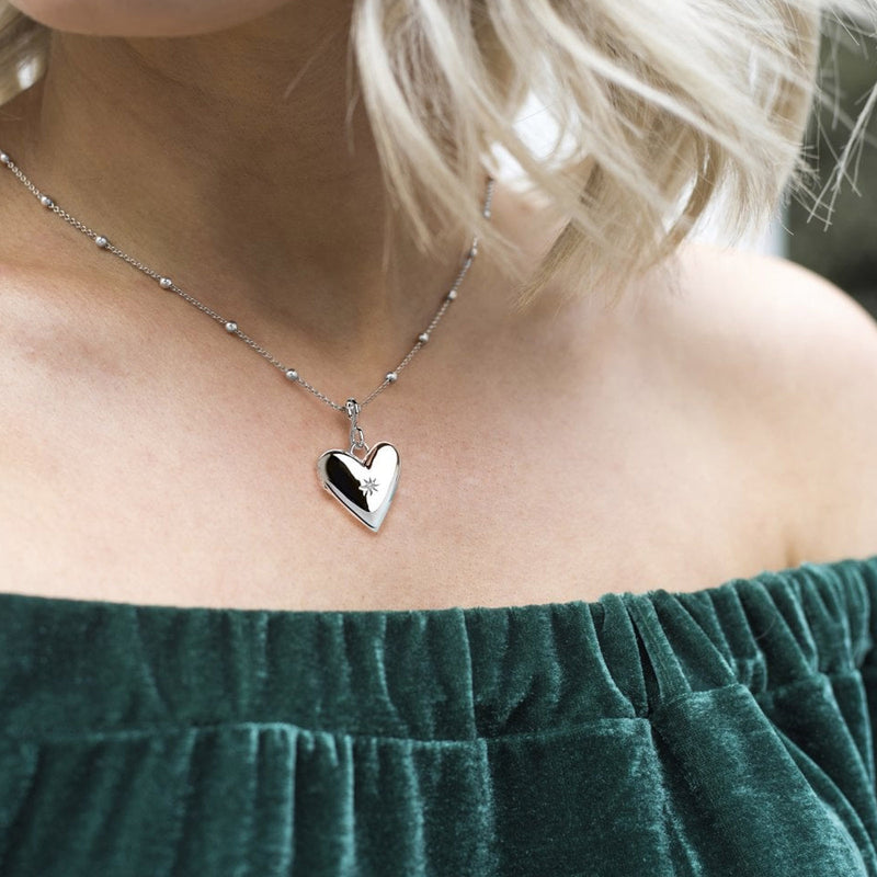 Hot Diamonds Romantic Small Heart Locket With Chain DP142