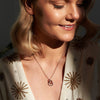 Hot Diamonds Silver Rose Gold Accents Eternal Pendant Necklace DP373