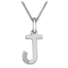Hot Diamonds Sterling Silver Initial J Micro Pendant DP410