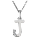 Hot Diamonds Sterling Silver Initial J Micro Pendant DP410