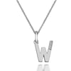 Hot Diamonds Silver Initial W Pendant & Chain DP423