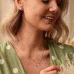 Hot Diamonds Sterling Silver Amulet Star Necklace DP722