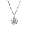 Hot Diamonds Sterling Silver Forget Me Not Pendant & Chain DP749