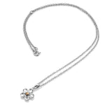 Hot Diamonds Sterling Silver Forget Me Not Pendant & Chain DP749