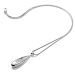 Hot Diamonds Sterling Silver Diamond Quest Teardrop Pendant DP785