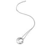 Hot Diamonds Silver Quest Circle Necklace DP786