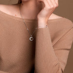 Hot Diamonds Silver Celestial Large Pendant & Chain DP860