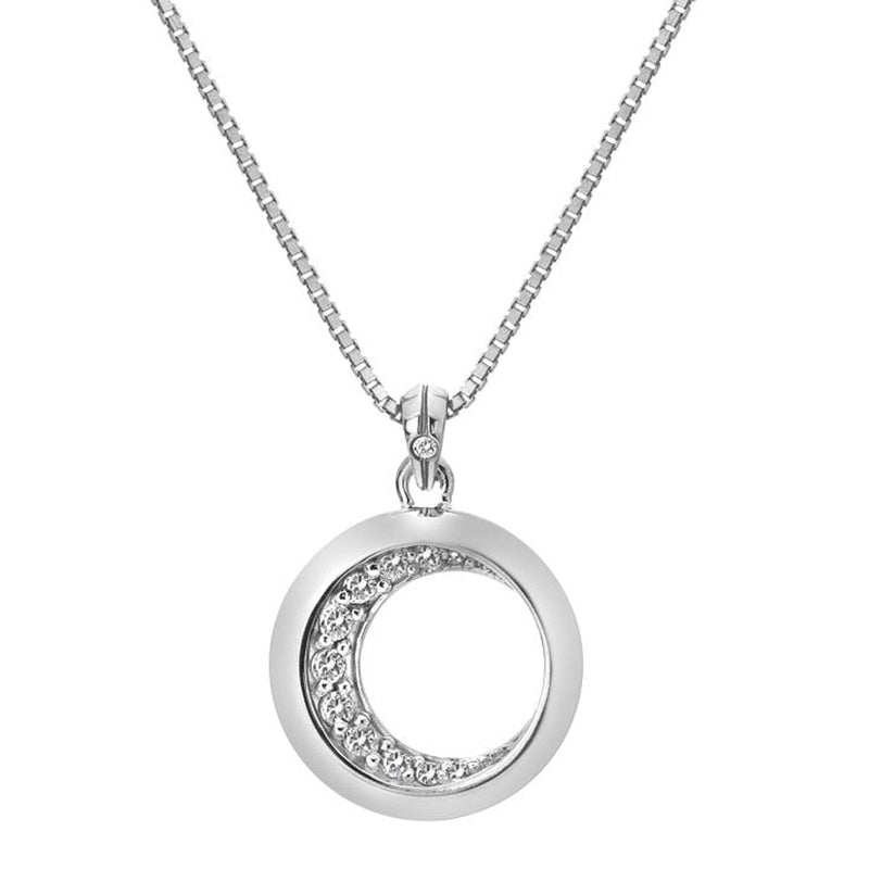 Hot Diamonds Silver Celestial Large Pendant & Chain DP860
