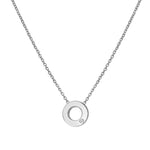 Hot Diamonds Silver Amulets Circle Pendant Necklace DP892