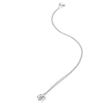 Hot Diamonds Silver Amulets Flower Pendant Necklace DP894
