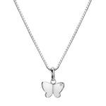Hot Diamonds Sterling Silver Butterfly Pendant Necklace DP911