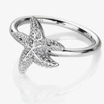 Hot Diamonds Silver Starfish Eternal Love Ring DR213