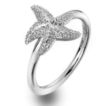 Hot Diamonds Silver Starfish Eternal Love Ring DR213