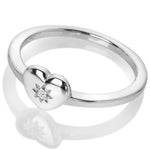 Hot Diamonds Silver Heart Ring DR241