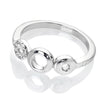 Hot Diamonds Balance Sterling Silver White Topaz Ring DR243